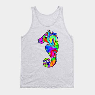 Colorful Seahorse Tank Top